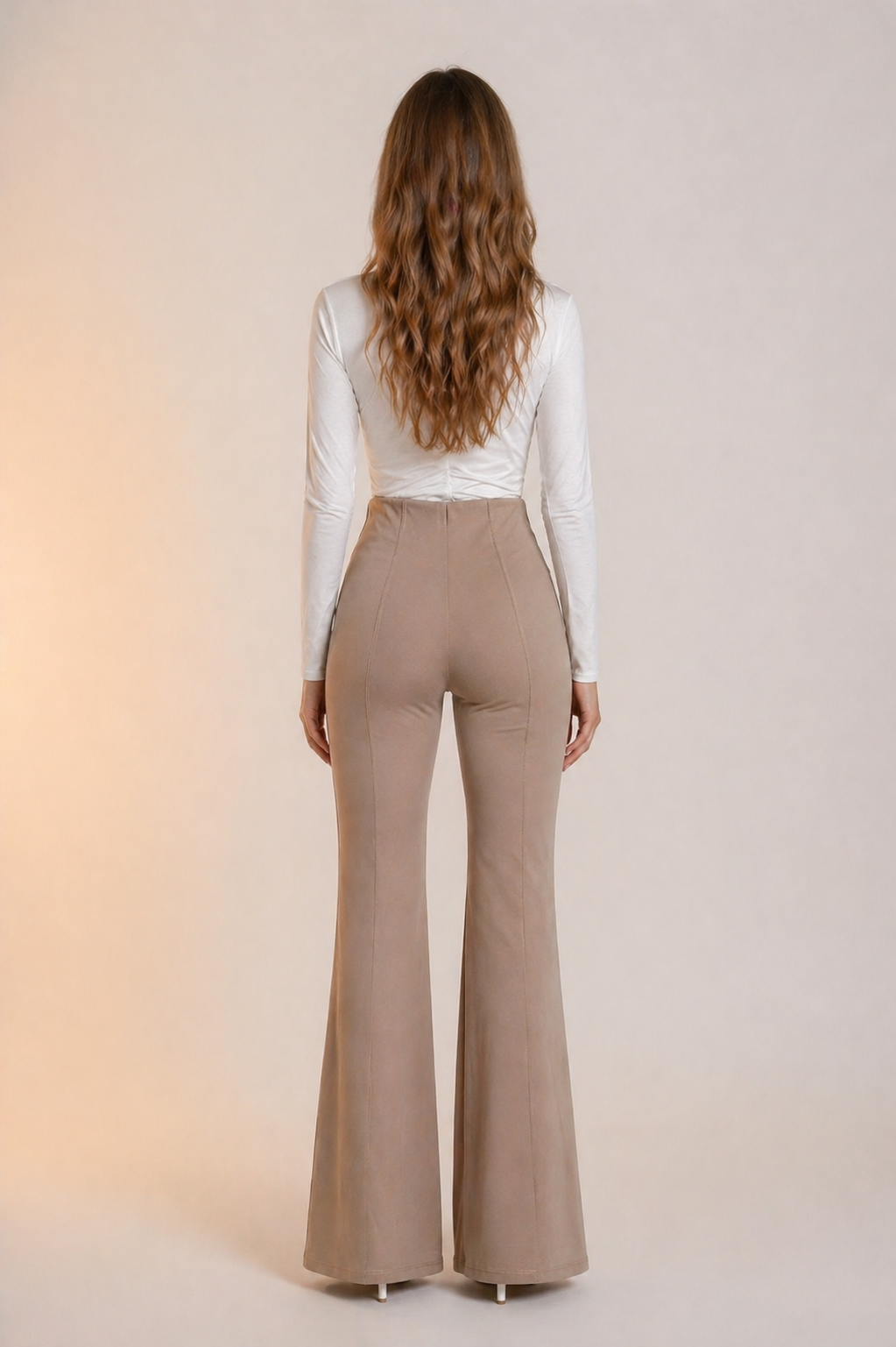 Pantalone Flare Sculpt Nude
